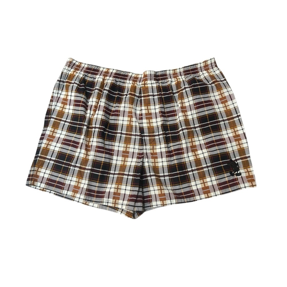 Disney Parks Authentic Mickey Mouse Plaid Boxer Shorts Men’s Size XL